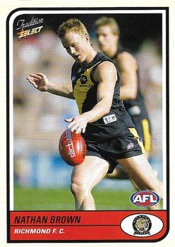 2005 Select Tradition AFL #115 Nathan Brown Front